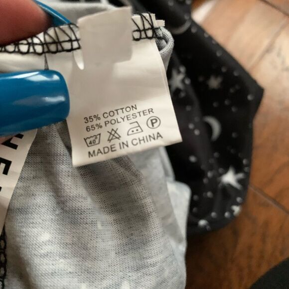 Moon and Star Print Dress/Top - Picture 9 of 9